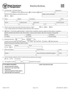 additional details. . Idot bde forms